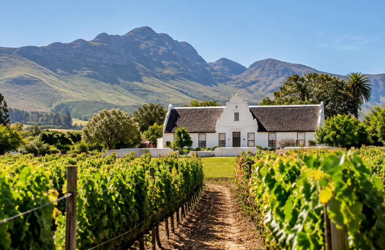 Wynkelder sonder Slot: The Winelands, through the back gates